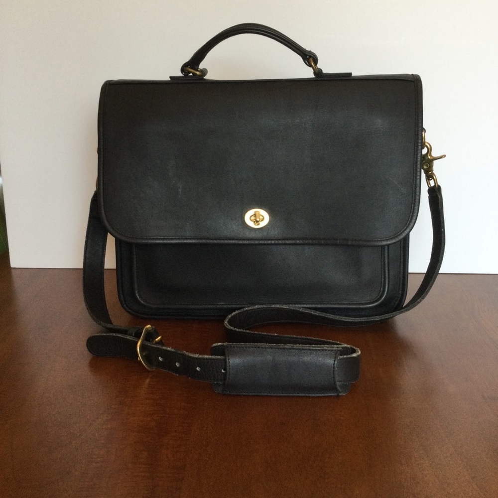 Coach Colebrooke Case Messenger Brief Briefcase